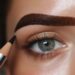 how to shape eyebrows with pencil