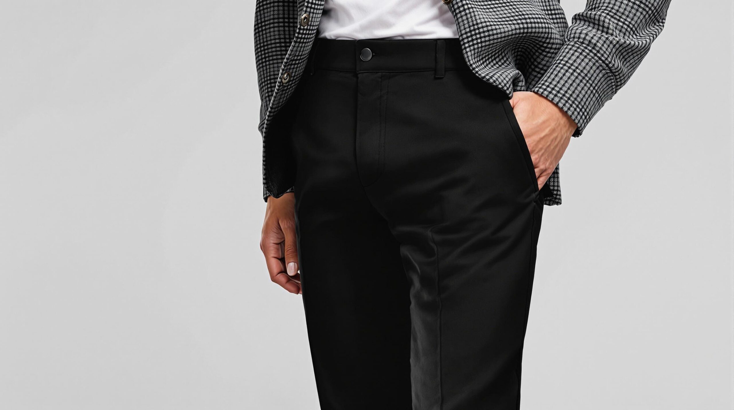 zalando pantalon noir homme